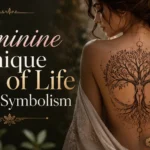 Feminine Unique Tree of Life Tattoo Symbolism.