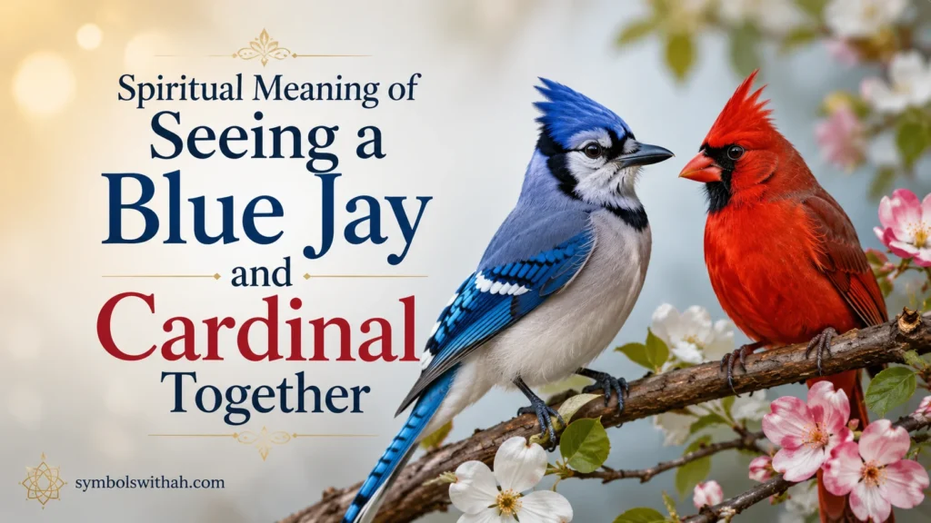 Spiritual Meaning of Seeing a Blue Jay and Cardinal Together