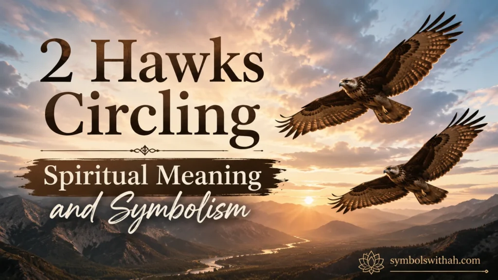 2 Hawks Circling Spiritual Meaning and Symbolism