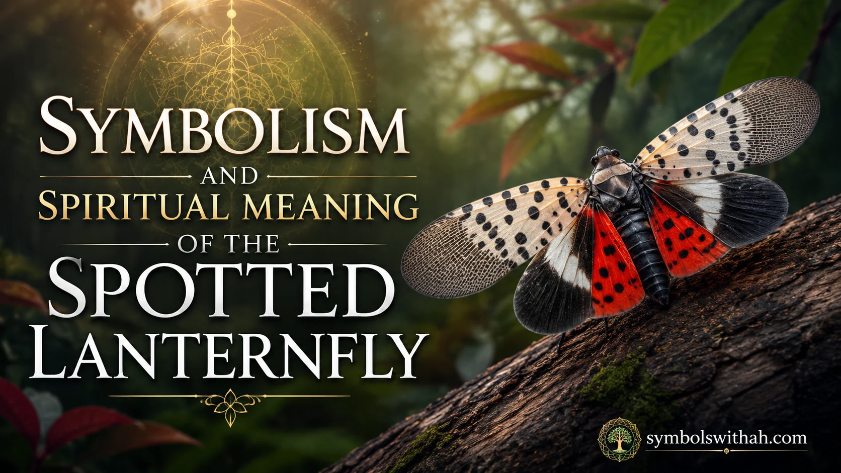 Symbolism and Spiritual Meaning of the Spotted Lanternfly