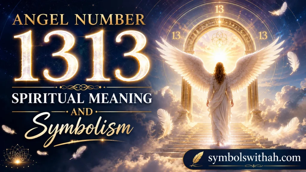 Angel Number 1313 Spiritual Meaning and Symbolism