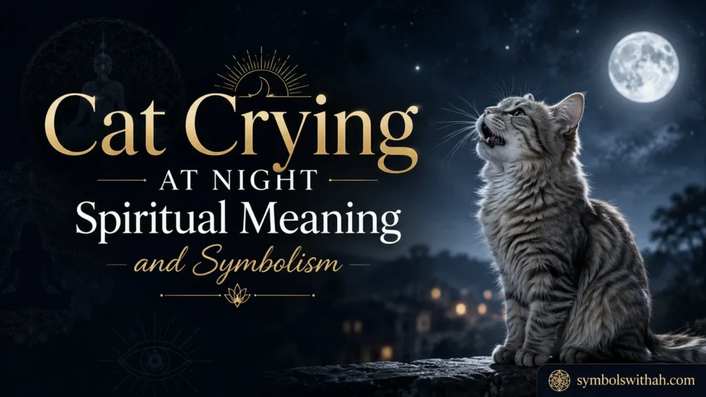 Cat Crying at Night Spiritual Meaning and Symbolism
