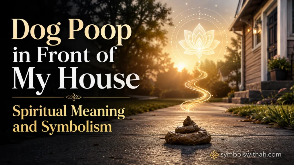 Dog Poop in Front of My House Spiritual Meaning and Symbolism
