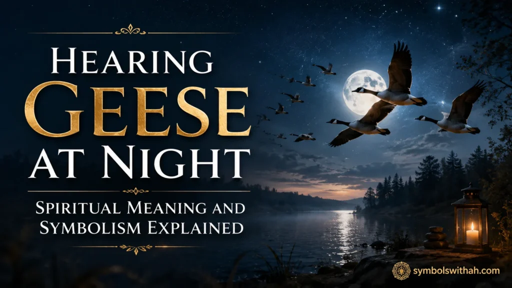 Hearing Geese at Night Spiritual Meaning and Symbolism Explained