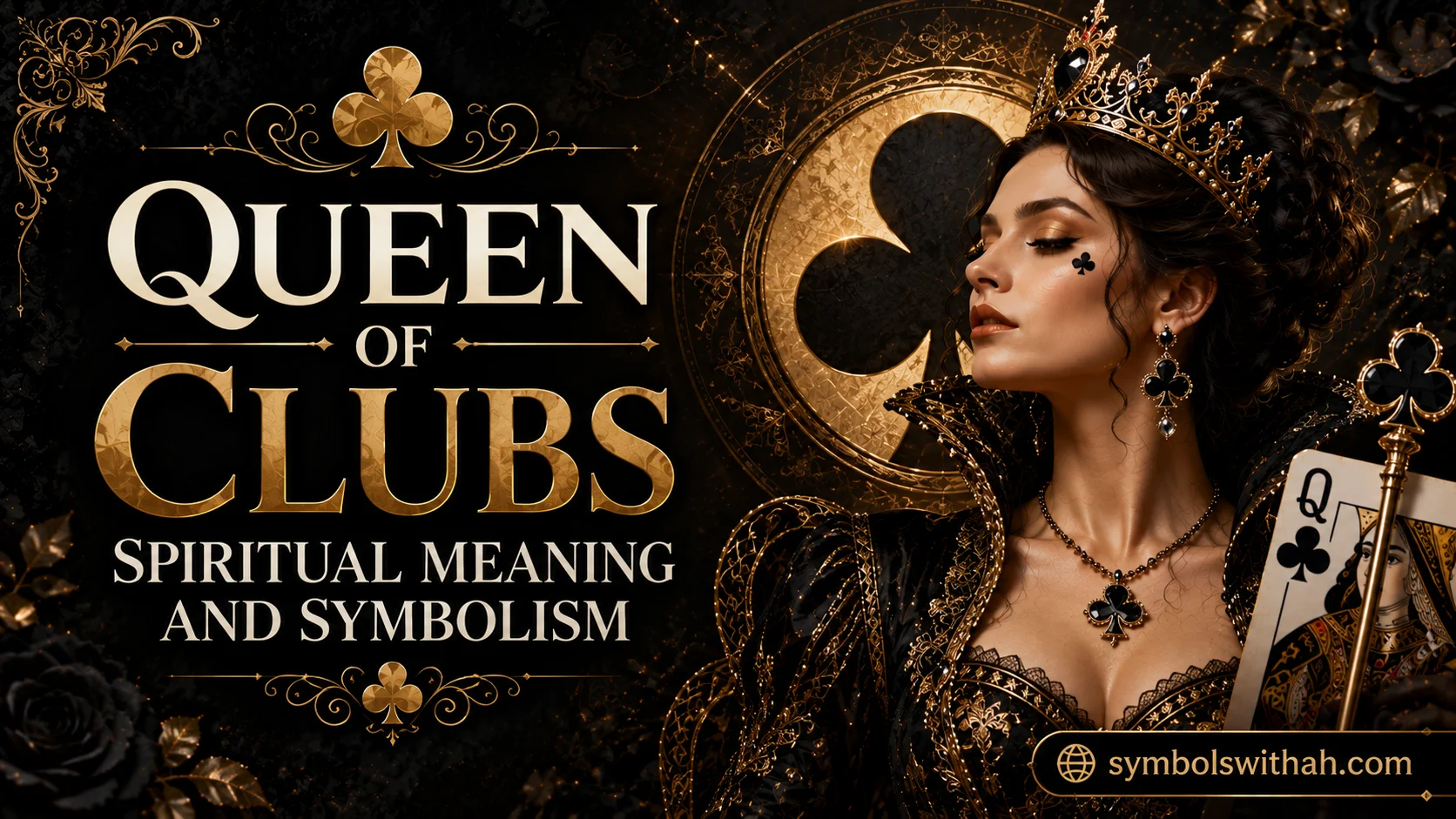 Queen of Clubs Spiritual Meaning and Symbolism