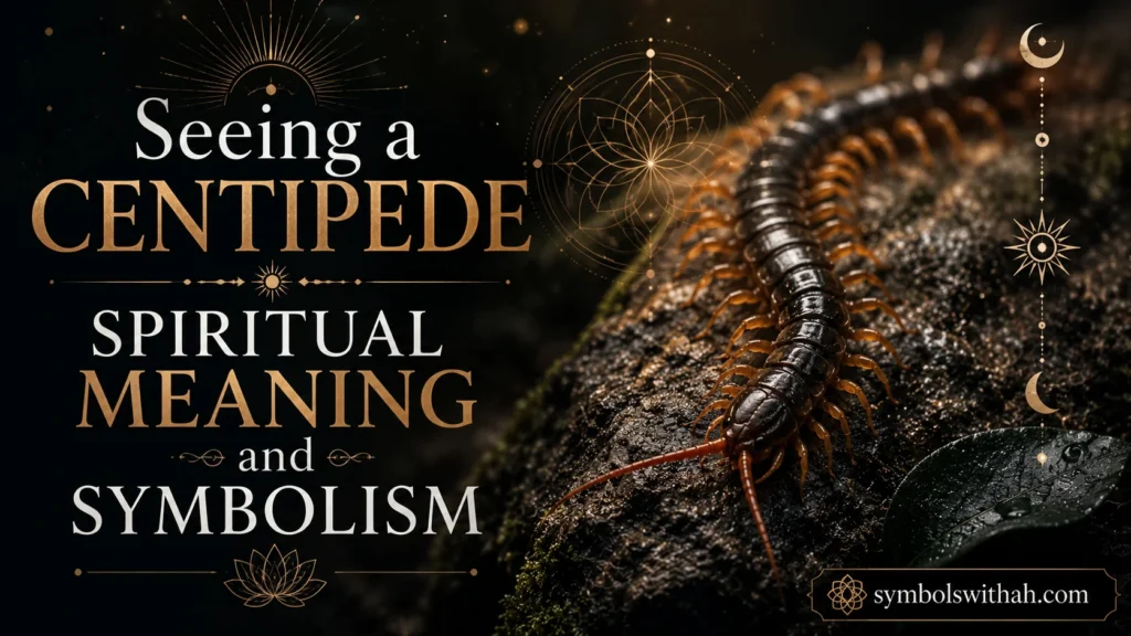 Seeing a Centipede Spiritual Meaning and Symbolism