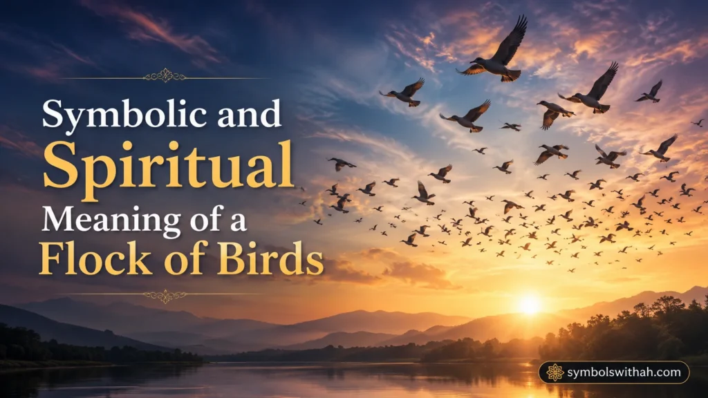 Symbolic and Spiritual Meaning of a Flock of Birds