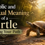 Symbolic and Spiritual Meaning of a Turtle Crossing Your Path