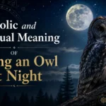 Symbolic and Spiritual Meaning of Seeing an Owl at Night