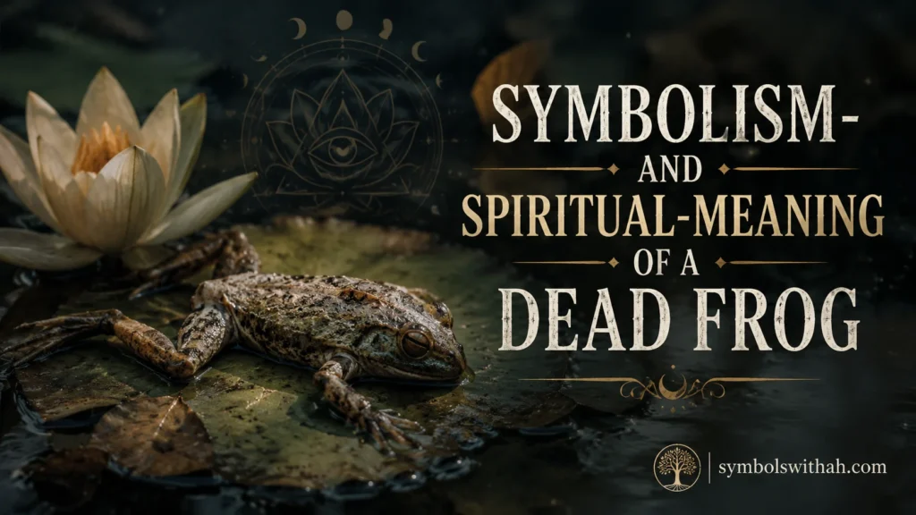 Symbolism and Spiritual Meaning of a Dead Frog
