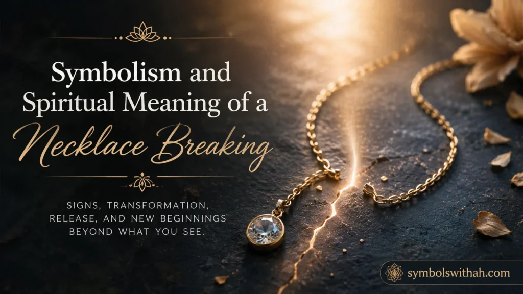 Symbolism and Spiritual Meaning of a Necklace Breaking