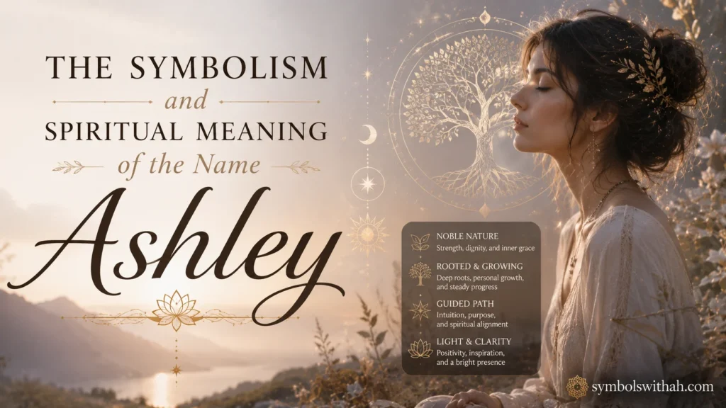 The Symbolism and Spiritual Meaning of the Name Ashley