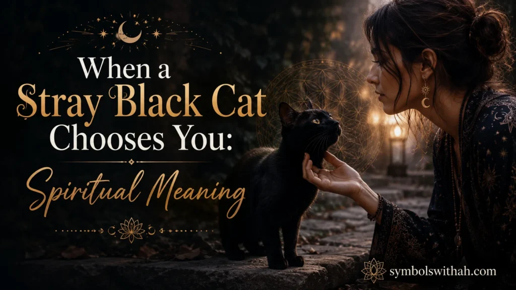 When a Stray Black Cat Chooses You: Spiritual Meaning