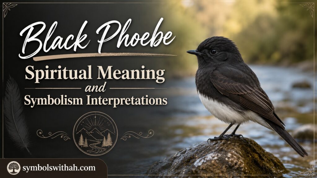Black Phoebe Spiritual Meaning and Symbolism Interpretations