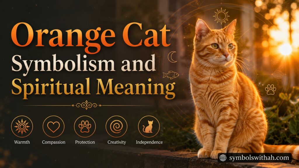 Orange Cat Symbolism and Spiritual MeaningOrange cats have long symbolized warmth, luck, curiosity, and joyful energy.