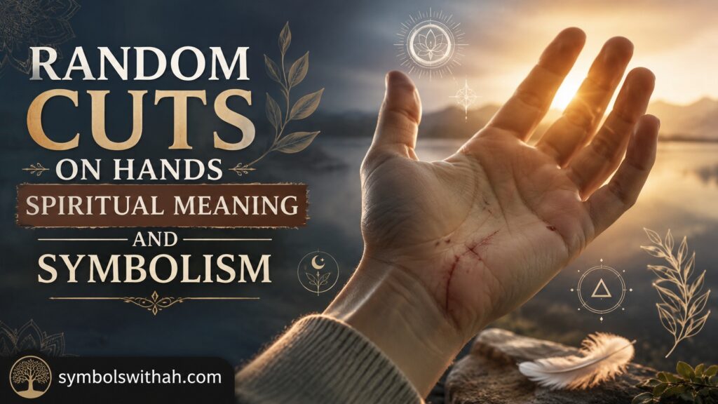 Random Cuts on Hands Spiritual Meaning and Symbolism