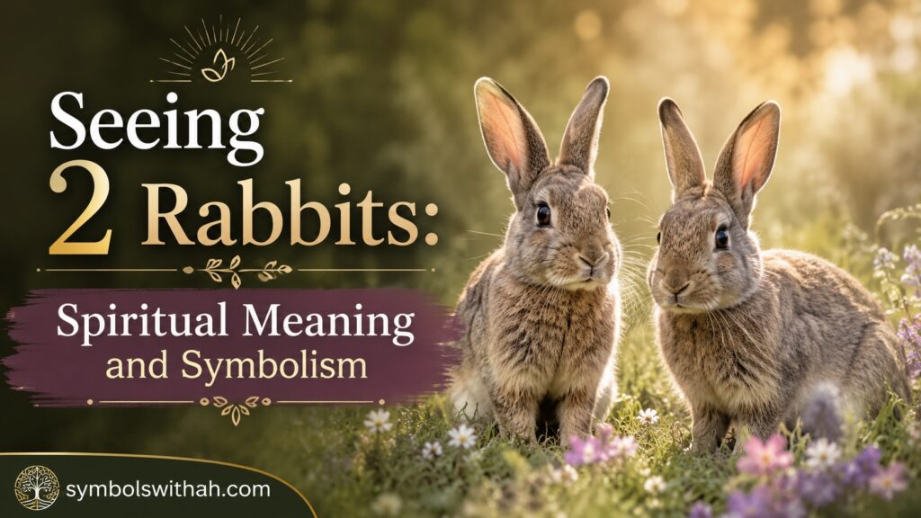 Seeing 2 Rabbits: Spiritual Meaning and Symbolism