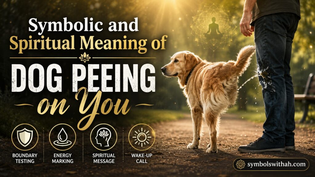 Symbolic and Spiritual Meaning of Dog Peeing on You