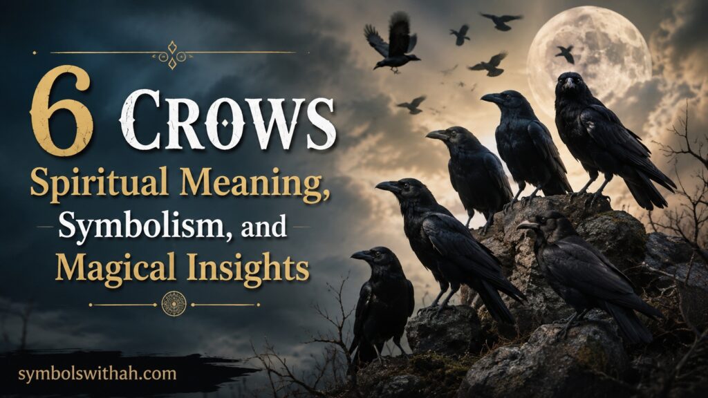 6 Crows Spiritual Meaning, Symbolism, and Magic
