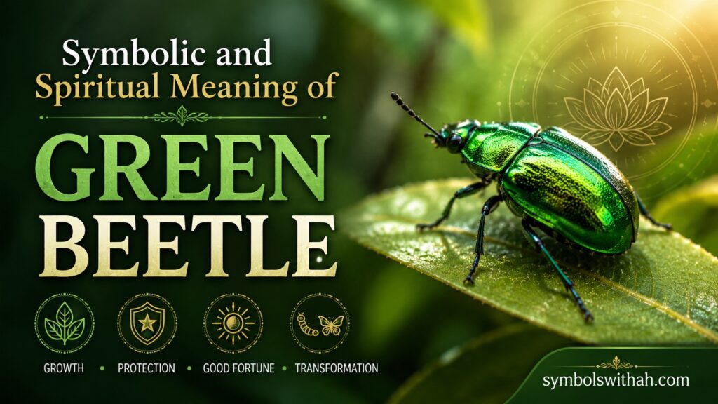 Symbolic and Spiritual Meaning of Green Beetle