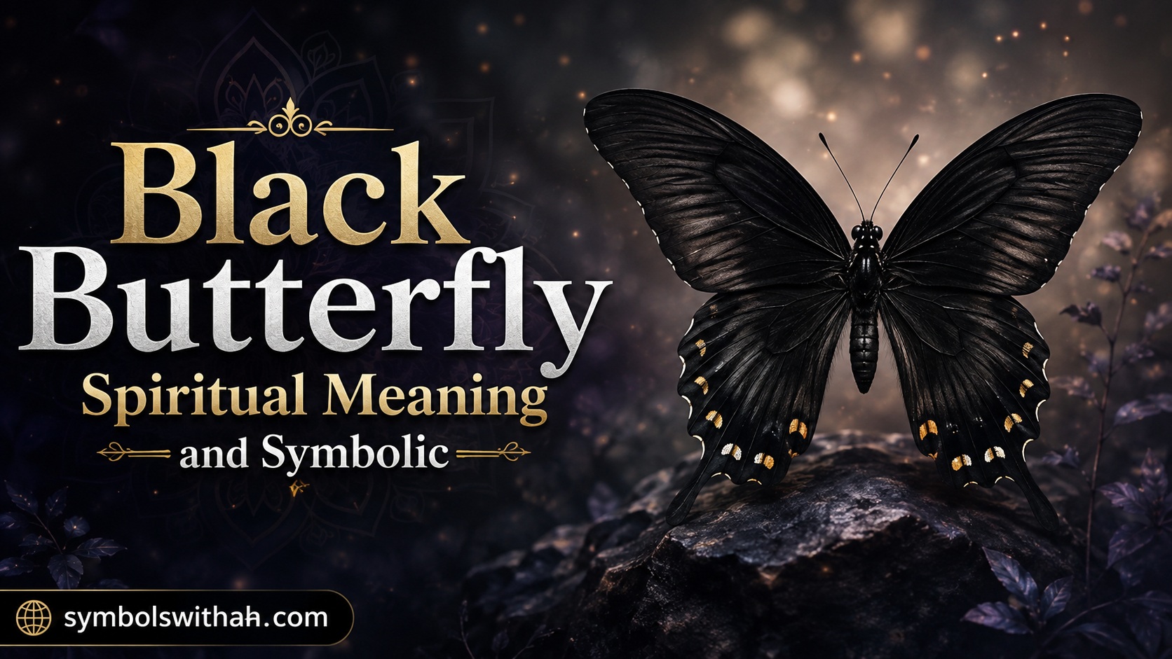 Black Butterfly Spiritual Meaning and SymbolicBlack Butterfly Spiritual Meaning and Symbolic