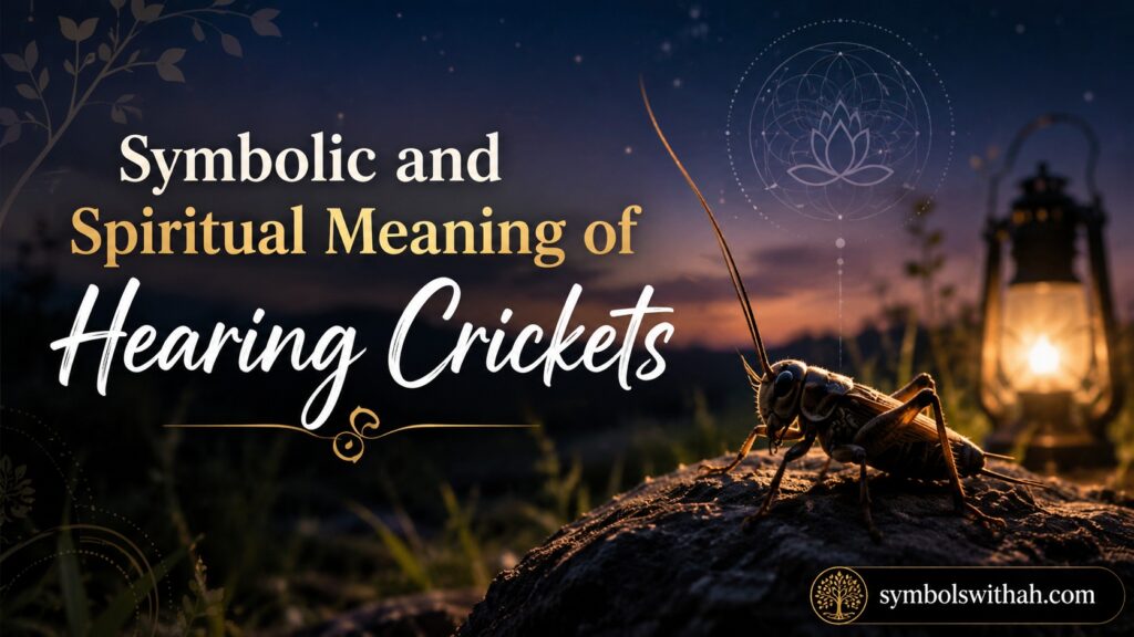 Symbolic and Spiritual Meaning of Hearing Crickets