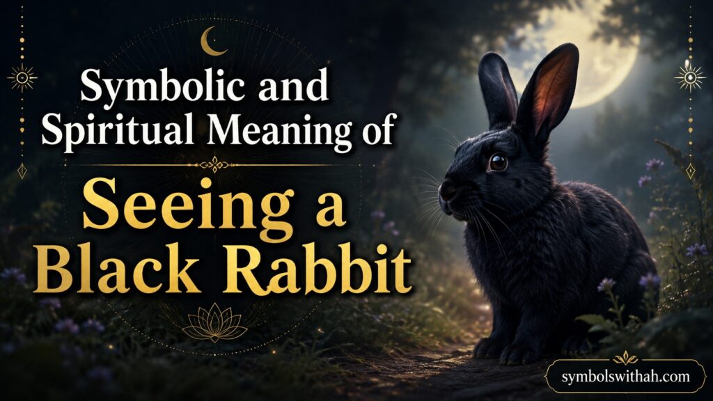 Symbolic and Spiritual Meaning of Seeing a Black Rabbit