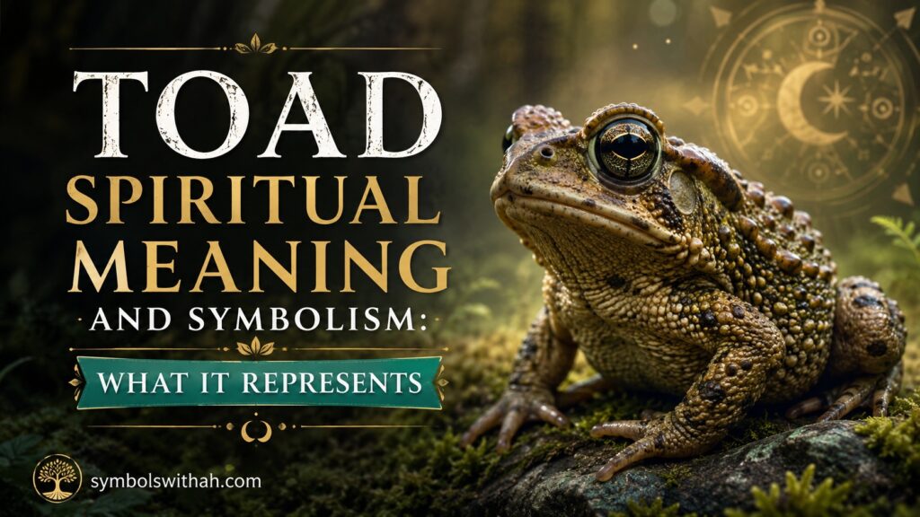 Toad Spiritual Meaning and Symbolism: What It Represents