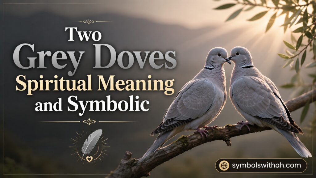 Two Grey Doves Spiritual Meaning and Symbolic