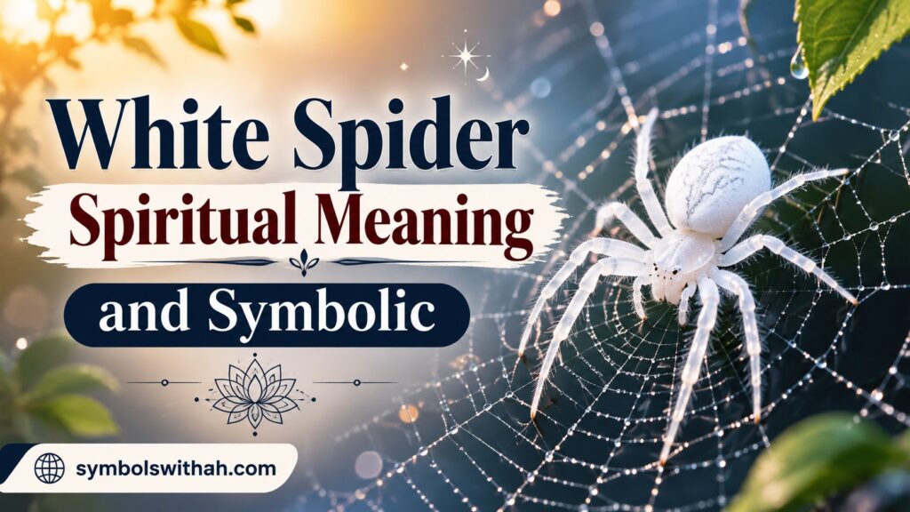 White Spider Spiritual Meaning and Symbolic