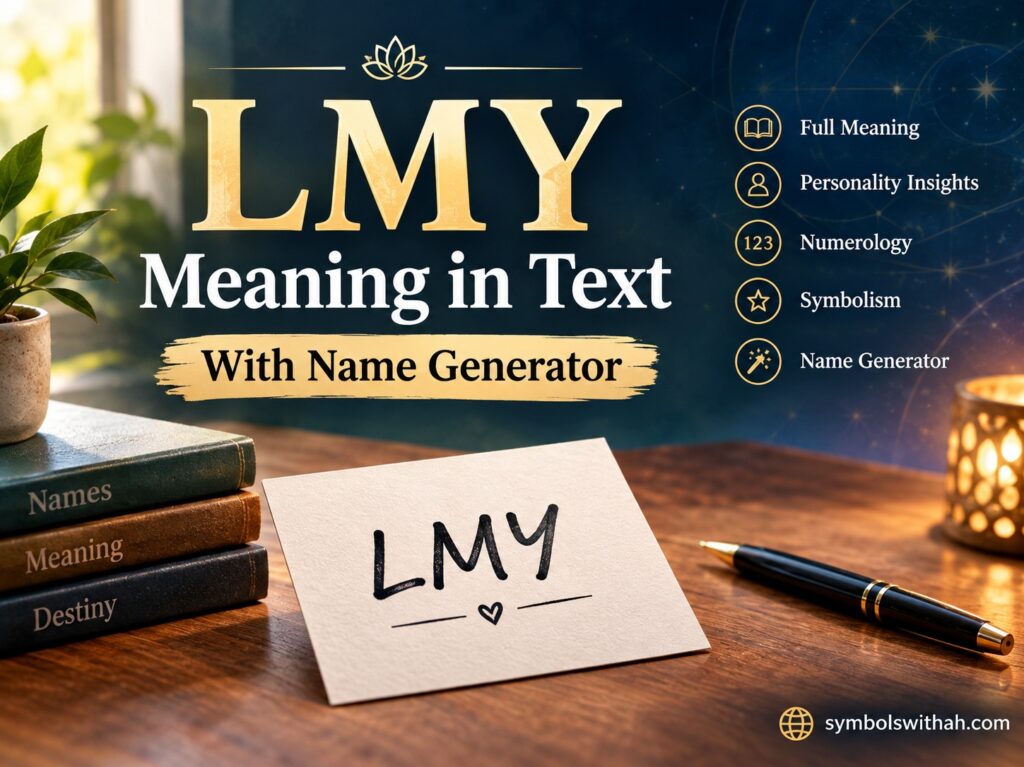 LMY Meaning in Text
