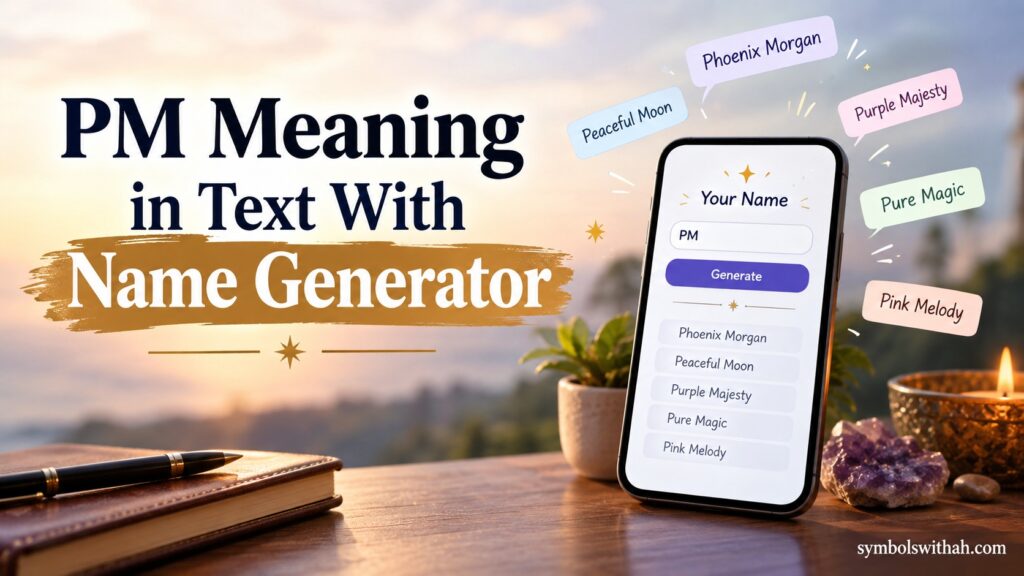 PM Meaning in Text