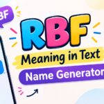 RBF Meaning in Text