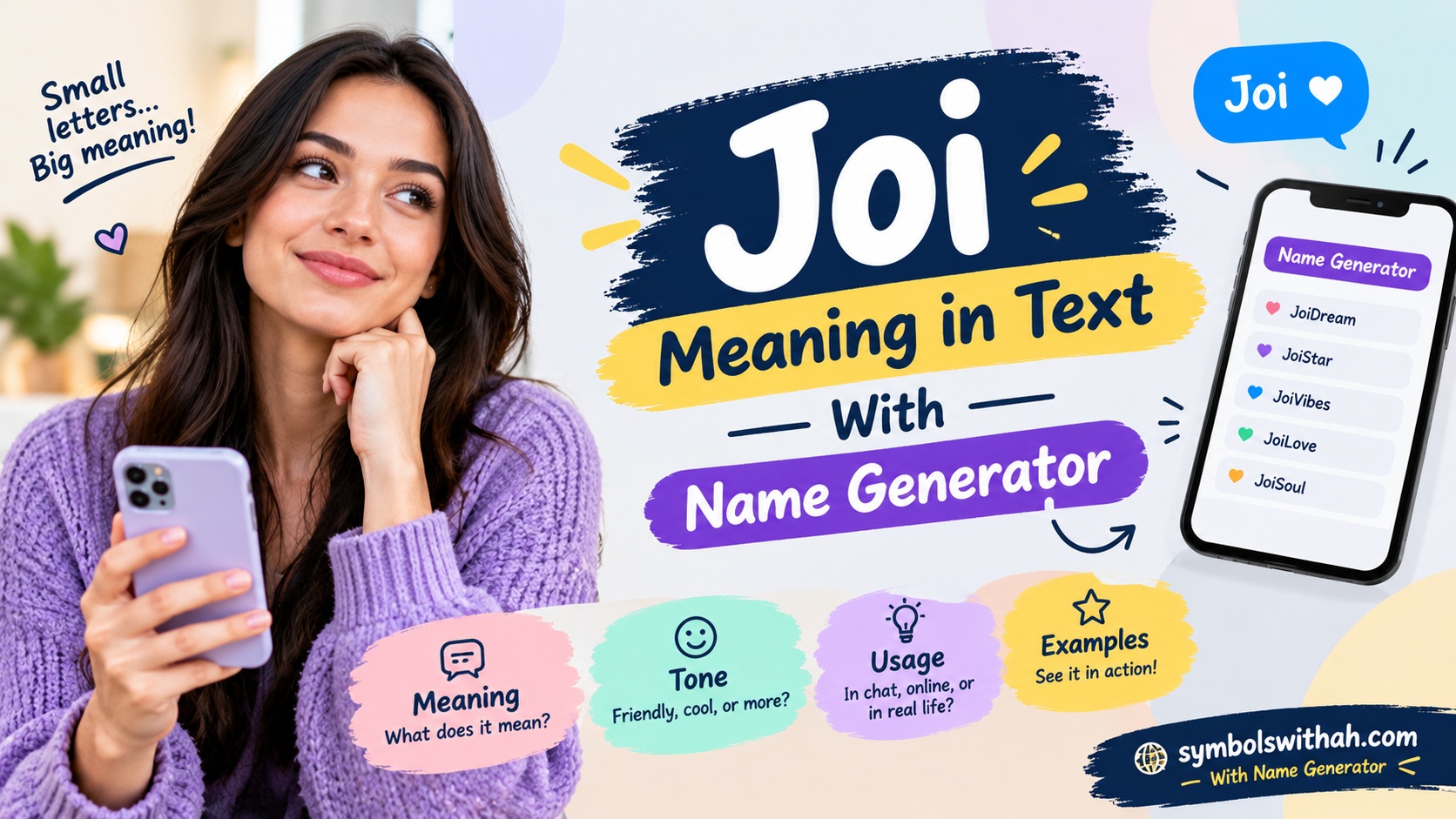 Joi Meaning in Text