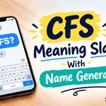 CFS Meaning Slang
