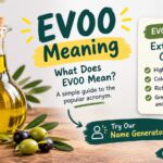 EVOO Meaning