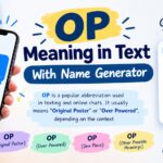 OP Meaning in Text