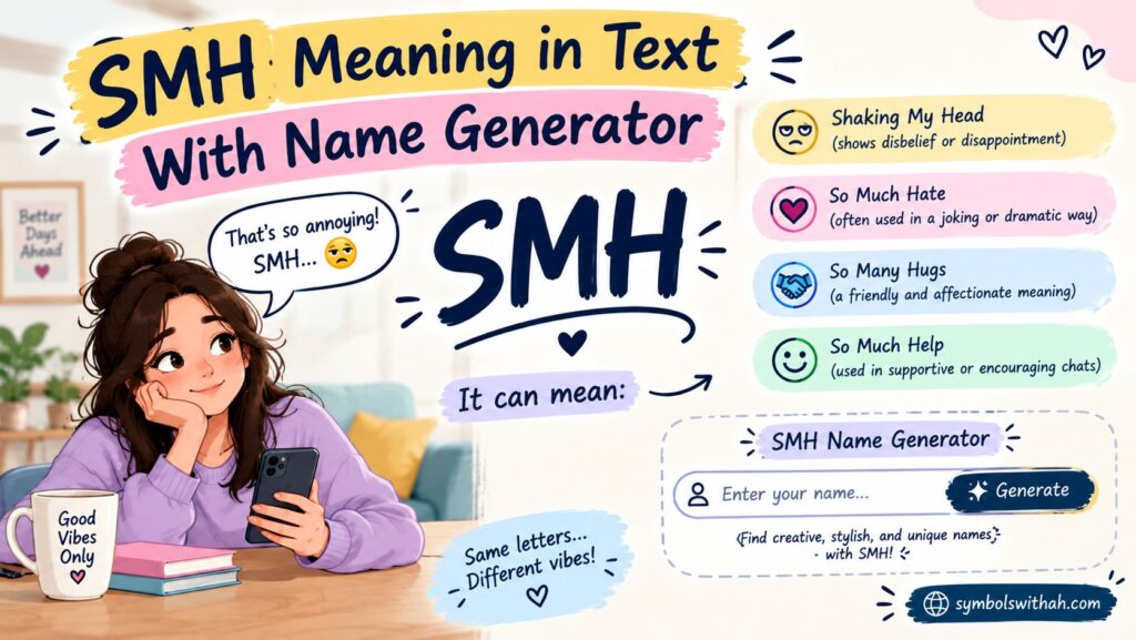 SMH Meaning in Text