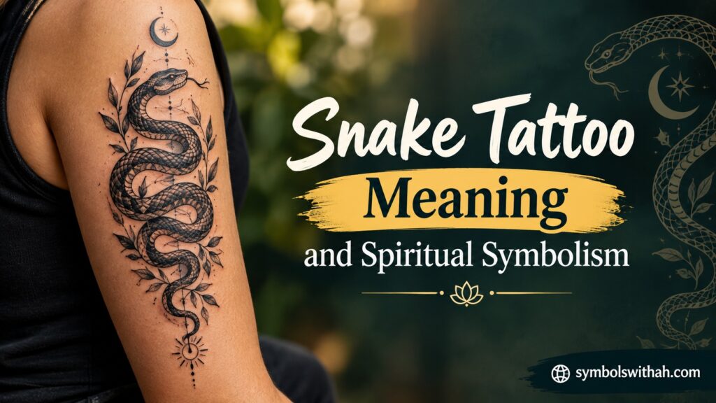 Snake Tattoo Meaning and Spiritual Symbolism: Renewal, Power & Protection